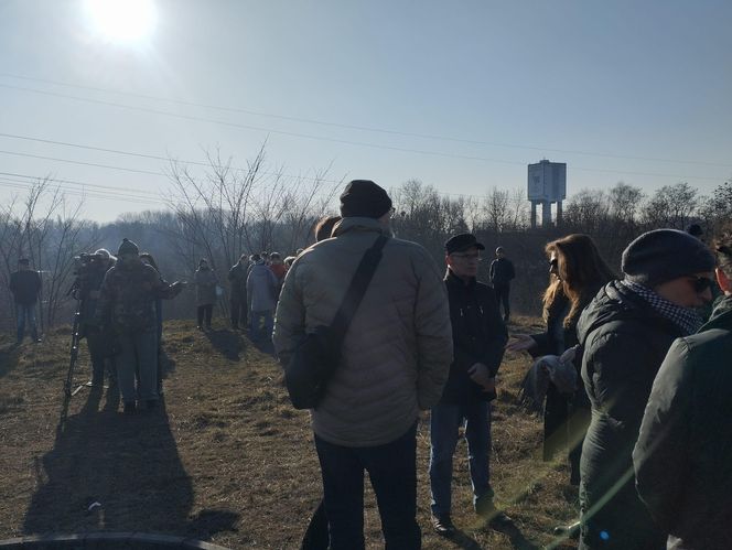 Spotkanie z mieszkańcami w sprawie zapożarowanej hałdy w Rudzie Śląskiej