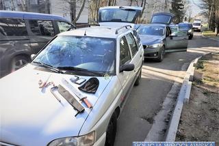 Policyjny pościg ulicami Wrocławia za poszukiwanym 35-latkiem