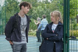 M jak miłość odc. 1893. Lenka (Olga Cybińska), Grzesiek (Borys Wiciński)