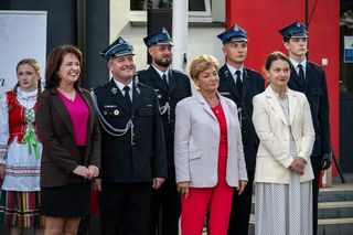 Jubileusz 100-lecia OSP Krzesk-Królowa Niwa uczczony przekazaniem jednostce nowego wozu strażackiego