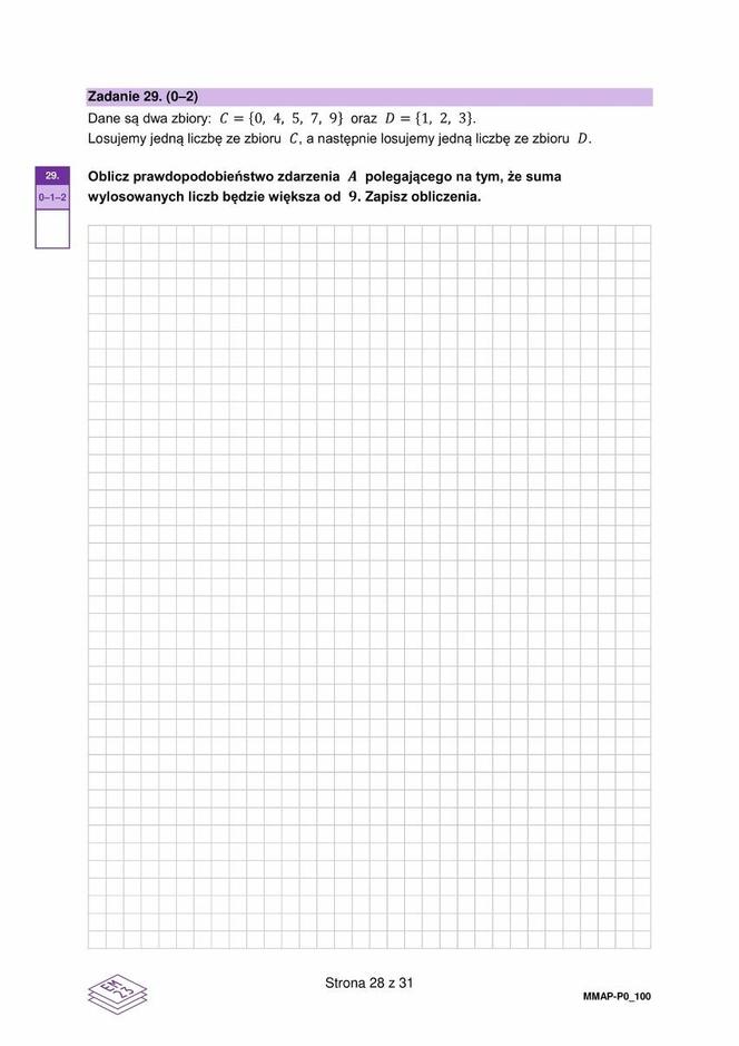 Matura poprawkowa 2024: matematyka. Arkusze CKE i odpowiedzi [Formuła 2023]