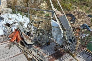 Klub Płetwonurków LOK Litoral zorganizował podwodne sprzątanie Zakrzówka