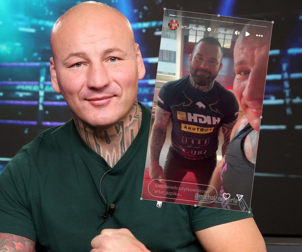 Artur Szpilka i Michał Materla