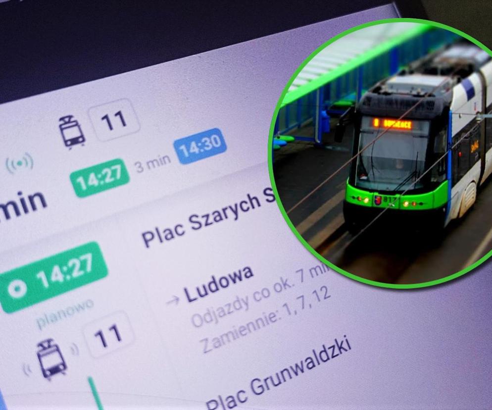 Rozkład jazdy tramwajów i autobusów jeszcze dokładniejszy! Nowa funkcjonalność w popularnej aplikacji