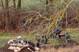 W Borównie Niemcy ostatkiem sił bronili się przed Rosjanami, dokładnie tak jak w lutym 1945 roku
