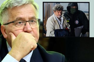 Komorowski ma zastrzeżenia do zatrzymania Palikota: Nie rozumiem wyprowadzenia starszego pana w kajdankach