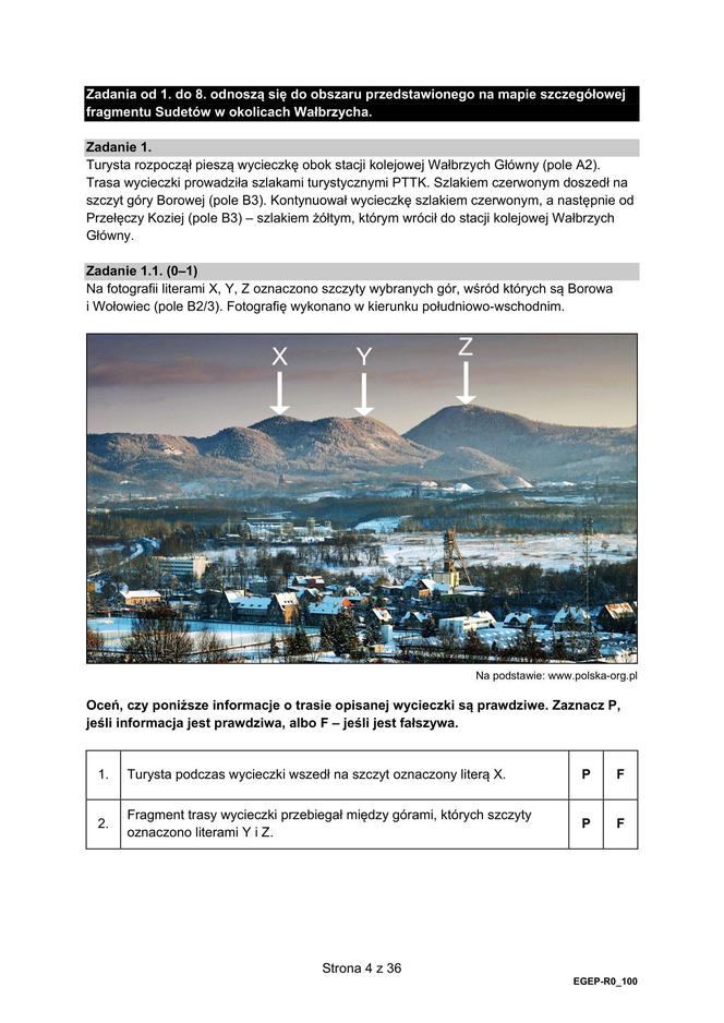 Matura 2024: geografia rozszerzona. ARKUSZ FORMUŁA 2015