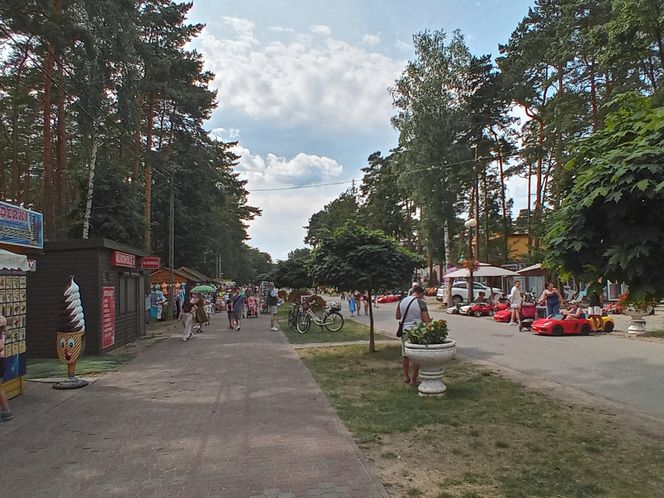 Zalew w Sielpi cieszy się dużą popularnością