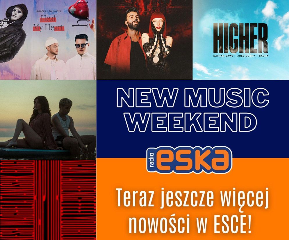 Smolasty & Sylwia Grzeszczak, Imanbek, R3HAB i inni w New Music Weekend w Radiu ESKA