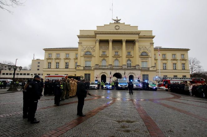 Hołd dla Mateusza Biernackiego. Tak policjanci upamiętnili zmarłego funkcjonariusza