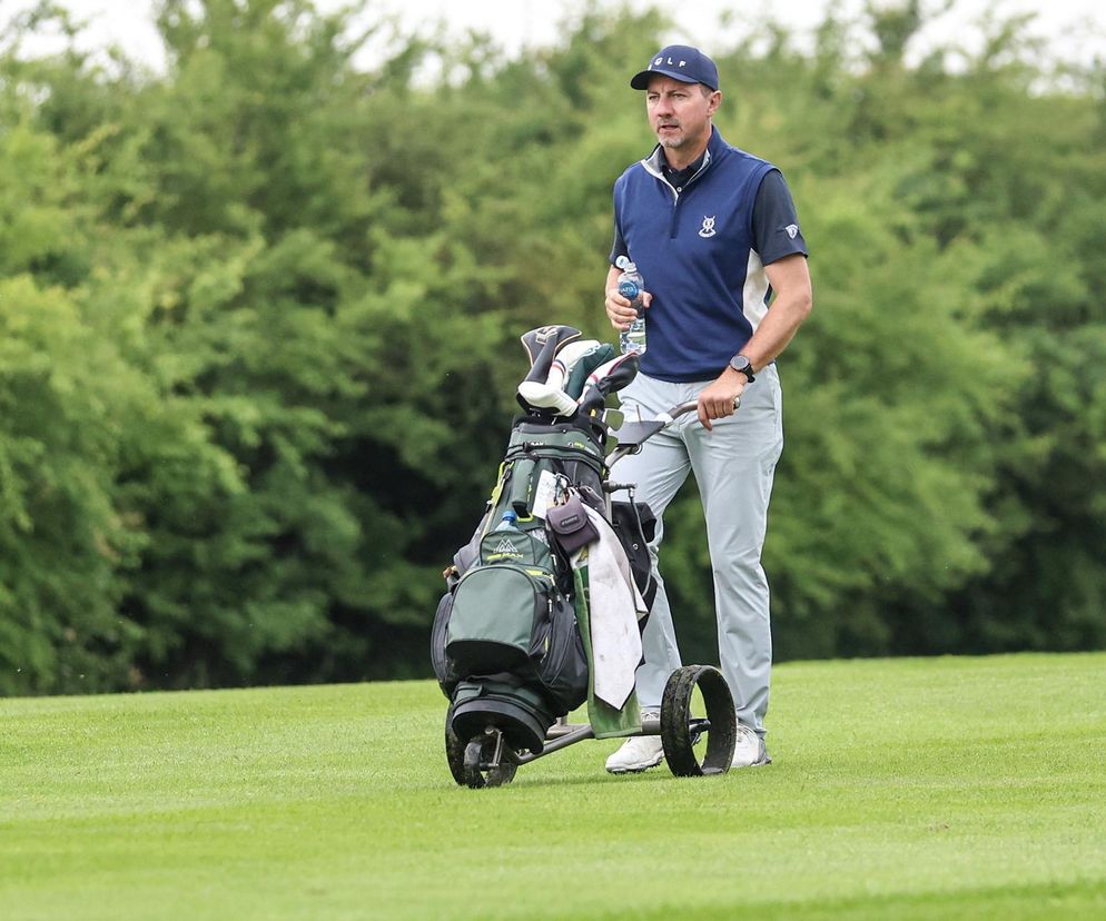 Jerzy Dudek złapał za kijek i zaczął nim machać. Były gwiazdor Realu na polu golfowym