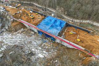 Prace przy wiadukcie na ul. Marywilskiej