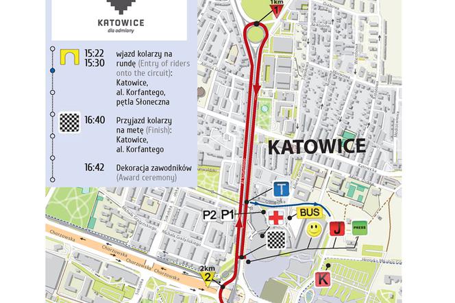 Trasa II etapu Tour de Pologne