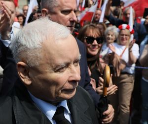  Jarosław Kaczyński na marszu Karola Nawrockiego