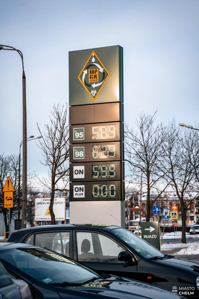 Miejska stacja paliw w Chełmie