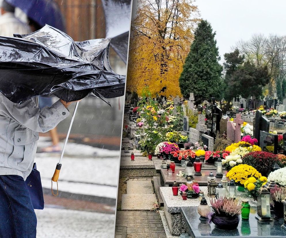 Ważny komunikat ws. cmentarzy. Chodzi o pogodę. IMGW ostrzega