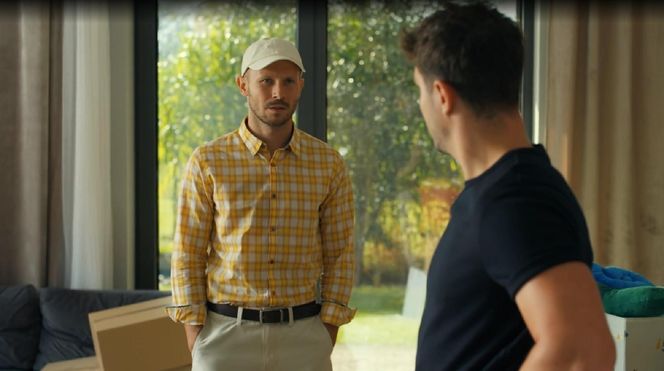 	Barwy szczęścia odc. 3135. Franek (Mateusz Banasiuk), Justin (Jasper Sołtysiewicz)