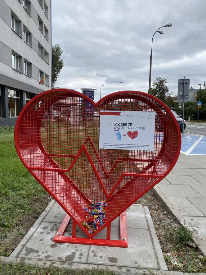 Pojemnik w kształcie serca