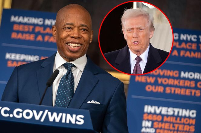 Burmistrz NYC w ostatniej chwili pojechał oklaskiwać Trumpa