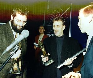 Od lewej: Piotr Szaroszyk, Janusz Kaczorek oraz Marcin Święcicki