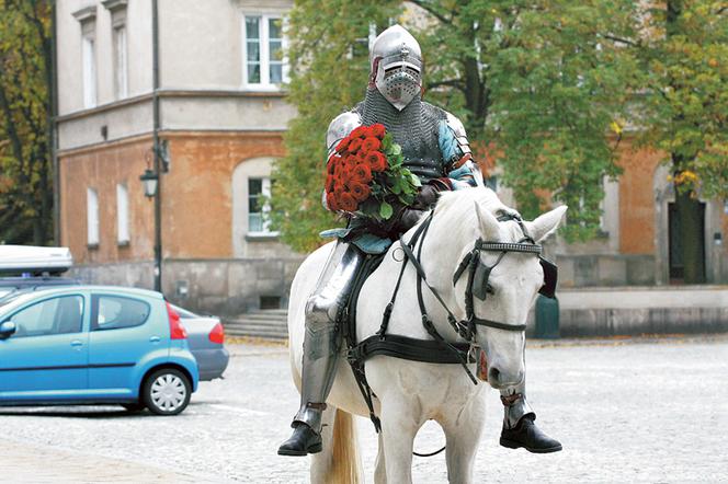 PRZYJACIÓŁKI odcinek 12. MICHAŁ, rycerz na białym koniu OŚWIADCZA się PATRYCJI