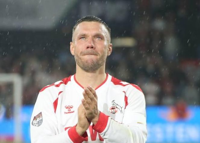 Lukas Podolski. Pożegnanie z kibicami w Kolonii