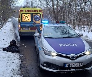 Świętochłowice. 16-latek przeleżał całą noc w śniegu. Uległ wypadkowi [ZDJĘCIA].