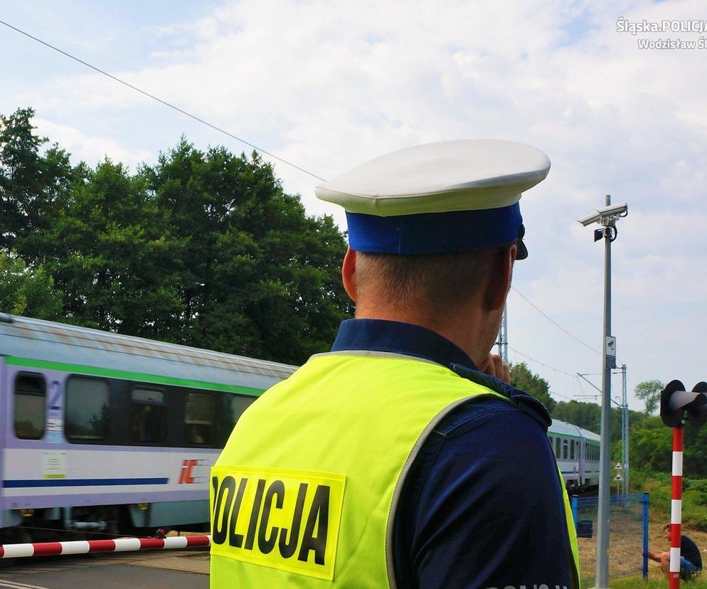 Policja w Wodzisławiu Śląskim apeluje o ostrożną jazdę w okolicach torów 