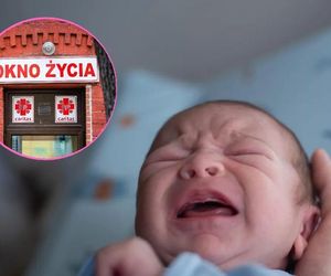 Kilkudniowy noworodek w oknie życia. Obok niego list od matki