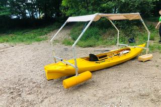 75-letni pan Stanisław chce przepłynąć 420 km po Odrze. Wszystko dla małego Piotrusia