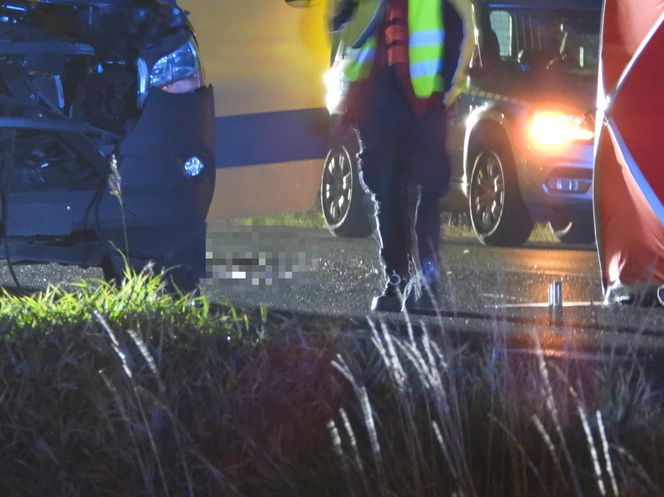 Śmiertelne potrącenie człowieka na prostej drodze. Nie miał szans