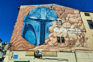 Nowy mural przy Piotrkowskiej. Fani Gwiezdnych Wojen będą zachwyceni