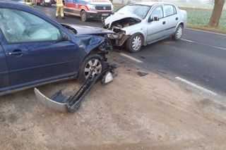 Wypadek w Zakrzewie pod Radomskiem