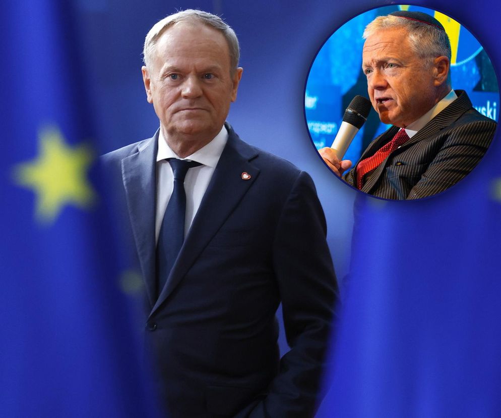 Donald Tusk i Thomas Rose