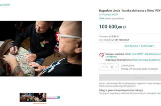 Kurtka Lindy poszła za 100 tyś zł. Aukcje WOŚP