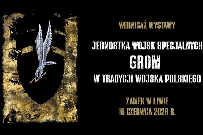 Wystawa „Jednostka Wojsk Specjalnych GROM w tradycji Wojska Polskiego” już od 16 czerwca na Zamku w Liwie