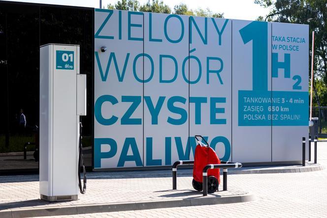 Otwarcie pierwszej publicznej stacji tankowania wodoru w Polsce