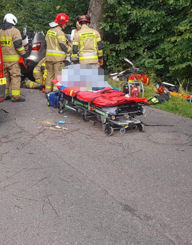Śmiertelny wypadek w powiecie bartoszyckim