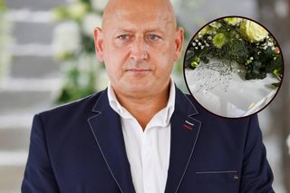Z tym pochowano Jacka Wójcika. Niecodzienny przedmiot spoczął na urnie