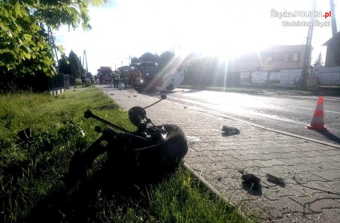 Pijacki rajd dostawczakiem na ulicach Radlina. "To cud, że nikt nie zginął" [ZDJĘCIA]
