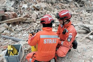 Ćwiczenia strażaków z Nowego Sącza 
