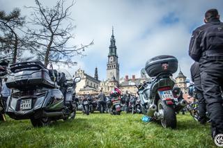 Motocyklowy Zlot Gwiaździsty na Jasnej Górze w Częstochowie