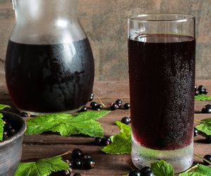 Czarna porzeczka w syropie - łatwy przepis