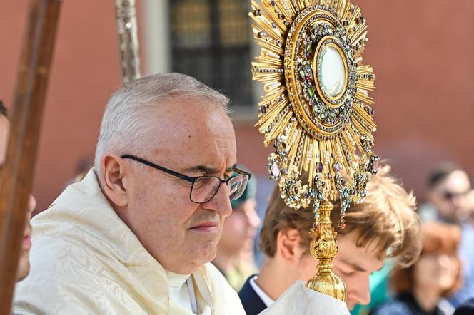 Centralna procesja Bożego Ciała 2024 w Warszawie