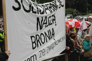 Protest nauczycieli we Wrocławiu