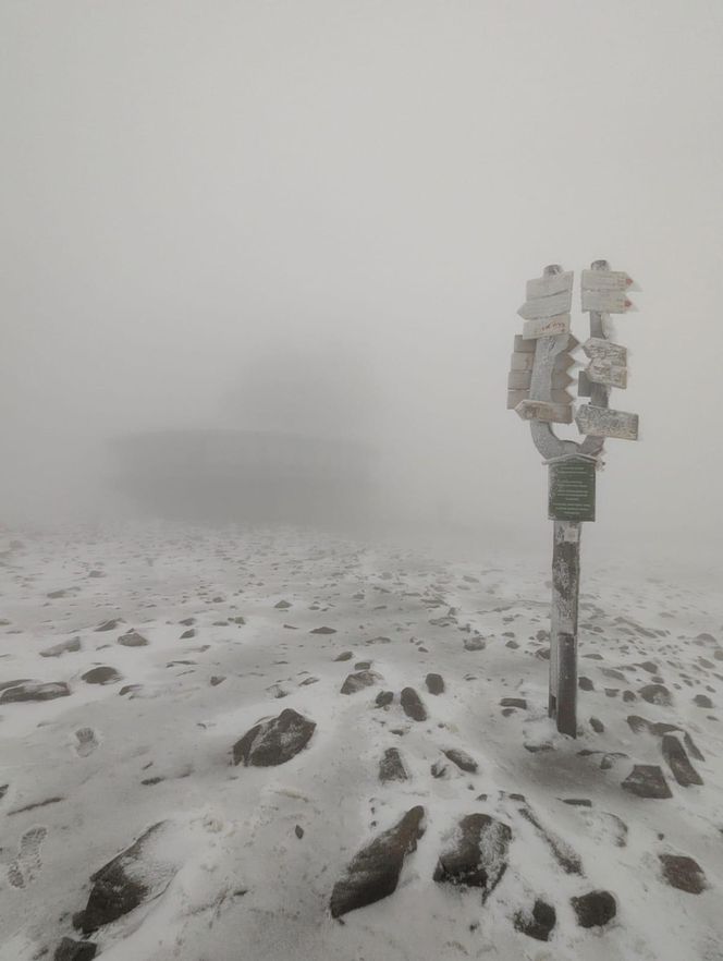 Zima w Tatrach i Karkonoszach