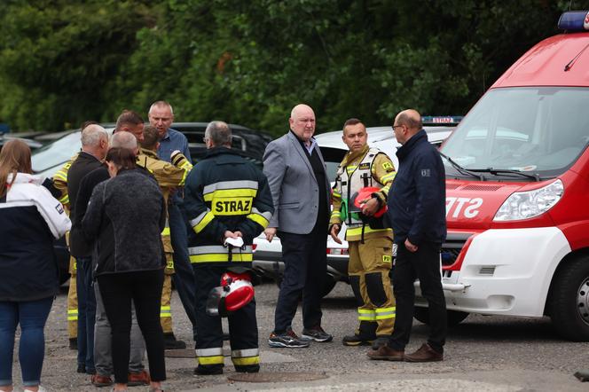 Gigantyczny pożar lokomotywowni na Śląsku Cieszyńskim. Słup ognia i kłęby dymu widoczne z wielu kilometrów