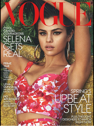 Selena Gomez, Vogue kwiecień 2017
