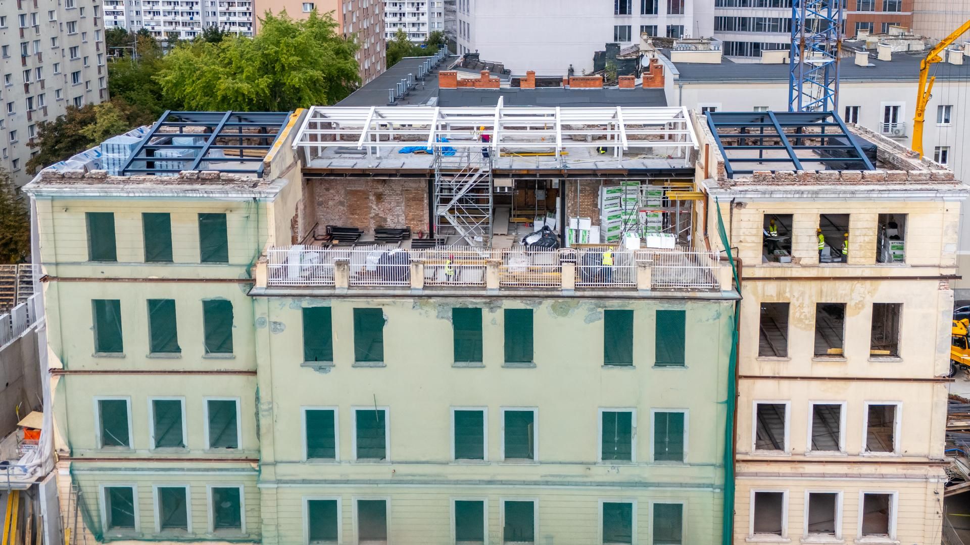 Budowa Muzeum Getta Warszawskiego - nowe zdjęcia! Sierpień 2025 rok