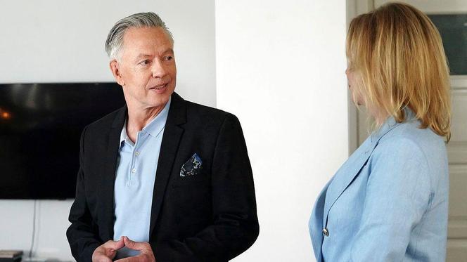 Barwy szczęścia odc. 2913: Wanda (Maja Barełkowska), Henryk (Zbigniew Suszyński)